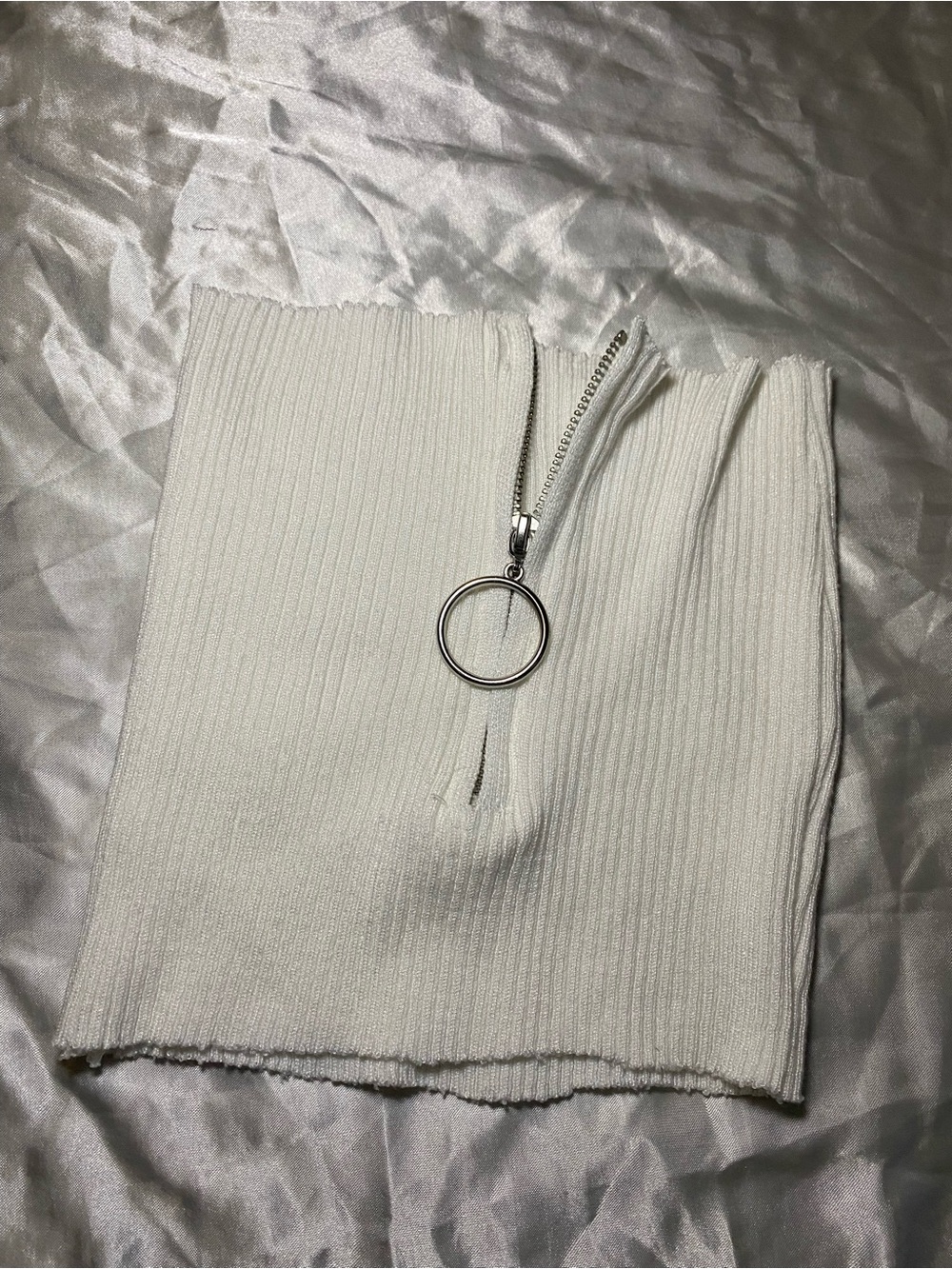 🔥Zip up tube top